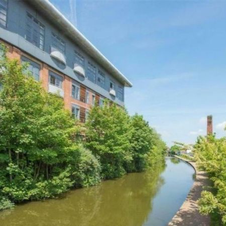 4B Loft Penthouse Industrial Decor With Canal & City Views Coventry Bagian luar foto